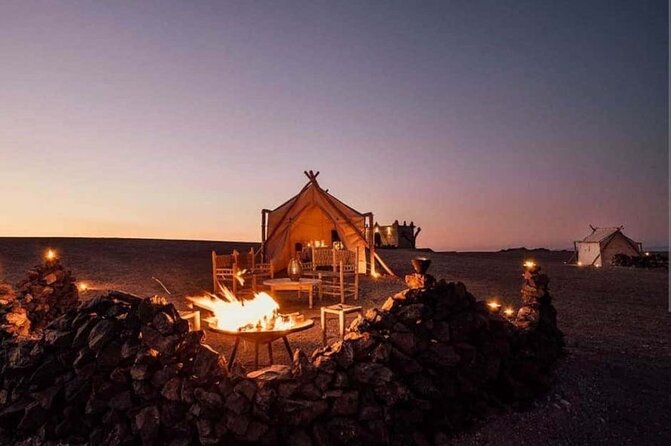 Agafay Desert Sunset Camel Ride With Dinner in Camp - What To Expect