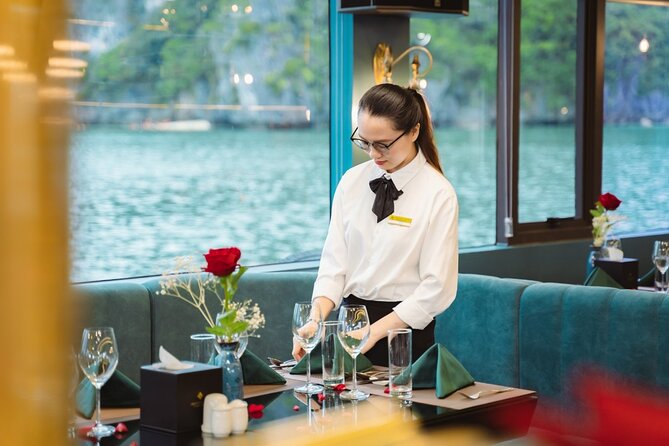 Amethyst Halong Luxury Cruise From Hanoi by Express Limousine Bus - Included Amenities