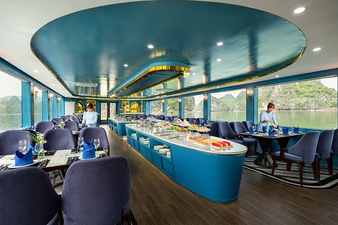Arcady Halong 5 Star Day Cruise: Buffet Lunch, Wine & Fruits - Fresh Fruits Offered