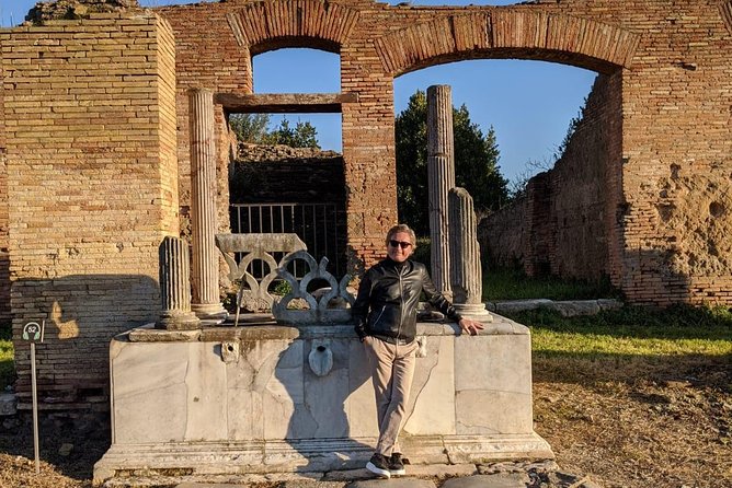 ArchaeoPark of Ancient Ostia in Mini Cooper Classic Cabrio - Important Booking Notes