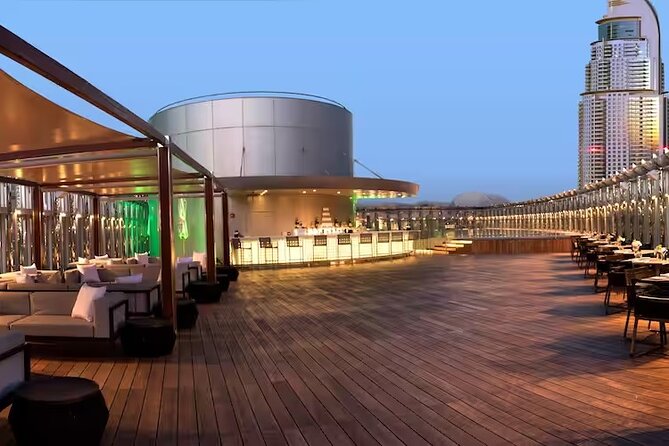 Burj Khalifa Tickets With the Roof Top Dinner Meal From Dubai - Pickup Information