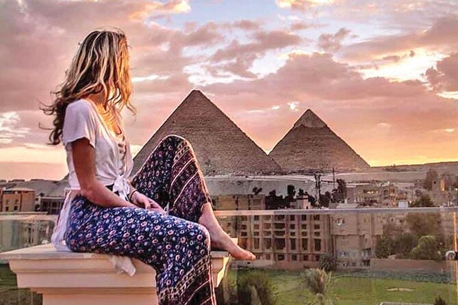 Cairo Layover Tour Giza Pyramids, Sphinx and Local Bazaars - Giza Pyramids Visit