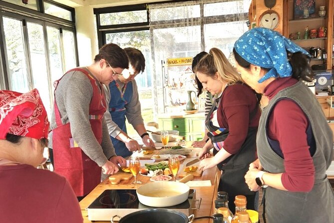 Cooking Korean Cuisine and Dinner at Jeju Seaside Sunset Terrace