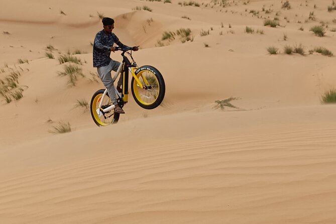 Electric Fat Bike Desert Experience in Dubai - Includes