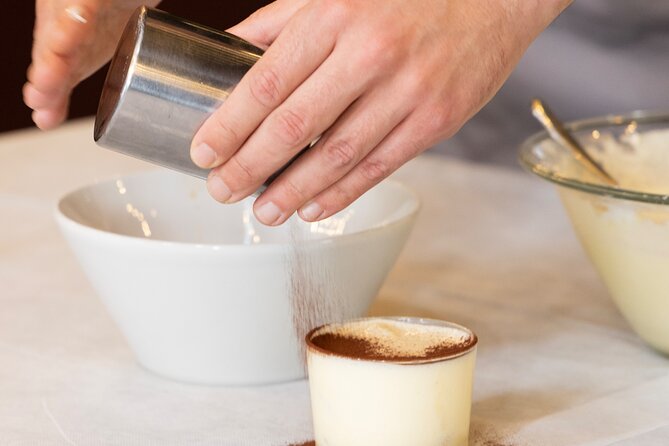 Fettuccine Pasta & Tiramisu Dessert Masterclass - Group Size Information