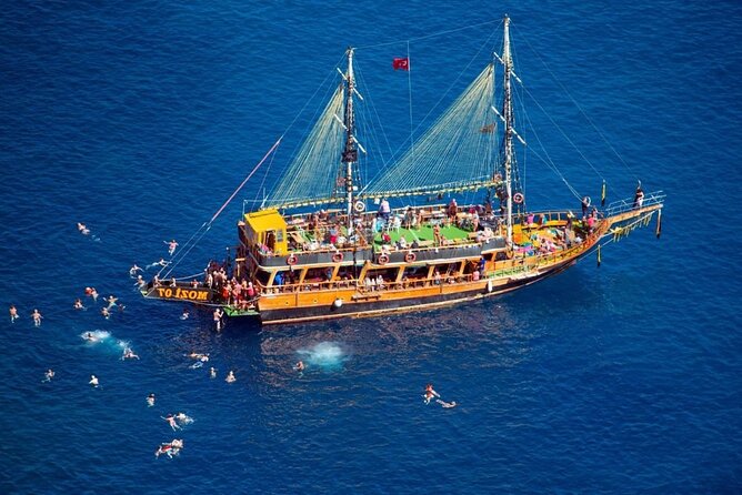 Full-Day Pirate Boat Tour With Lunch and Foam Party in Antalya - Directions and Important Information