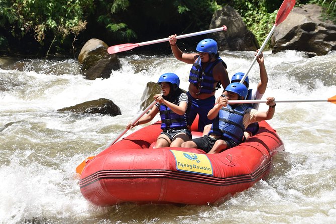 Full Day - Ubud Cycling & White Water Rafting With Complementary Lunch - Meeting and Pickup
