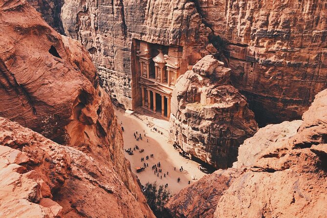 Full Day Visit Petra and Petra by Night From Amman - Itinerary Overview