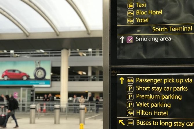 Gatwick Airport Private Transfers To/From London (Postcode SW5 to Sw11) - Pickup and Drop-off Points