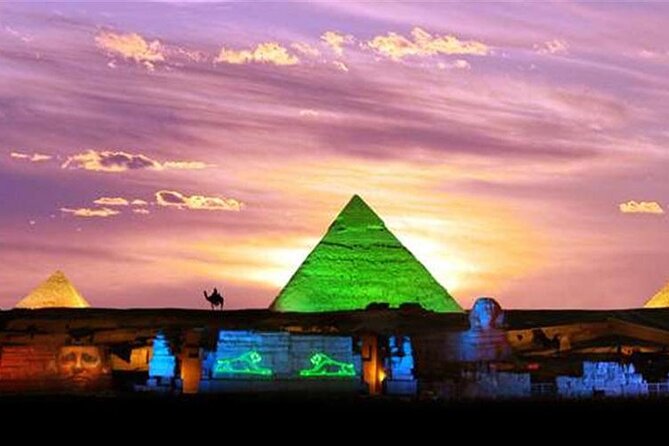 Giza Pyramids in New Light With Sound and Light Private Show - Event Overview