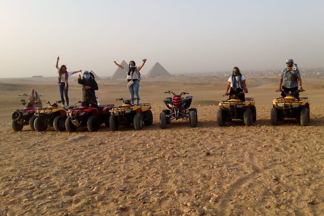 Giza Pyramids, Sphinx and Quad Bike Desert Safari, Shopping Tour - What To Expect on the Tour