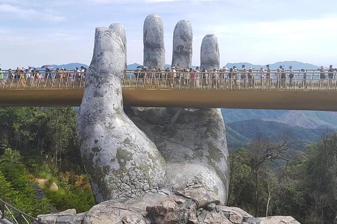 Golden Bridge Ba Na Hills Tour via Cable Car & Hai Van Pass , Blue Lagoon - Frequently Asked Questions