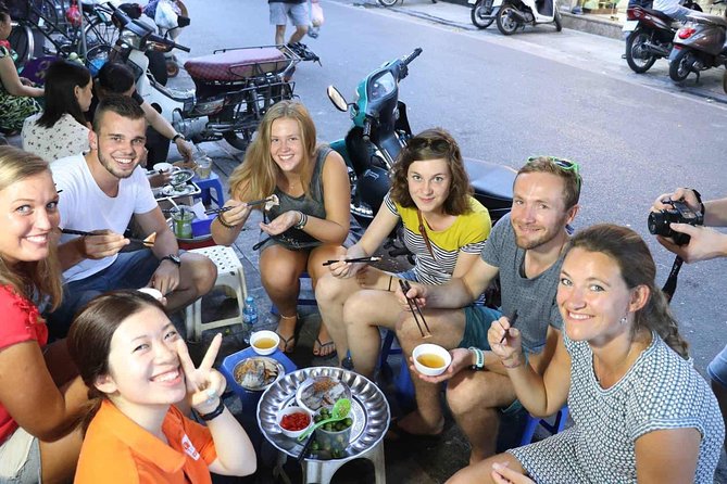Hanoi Nightlife Food Tour By Scooter - Food Stops