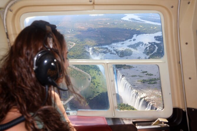 Helicopter Flight Over the Victoria Falls - Inclusions