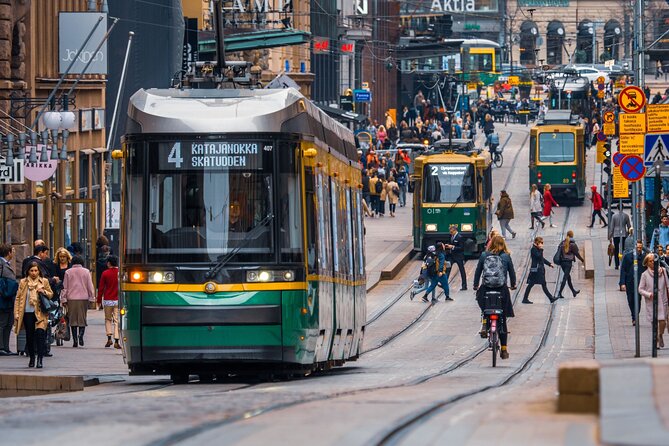 Helsinki by Yourself With English Chauffeur by Luxury Van for 4 or 8 Hours.