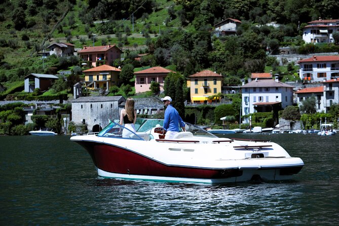 Lake Como: 1-Hour Luxury Speedboat Private Tour - Alcoholic Beverages Policy