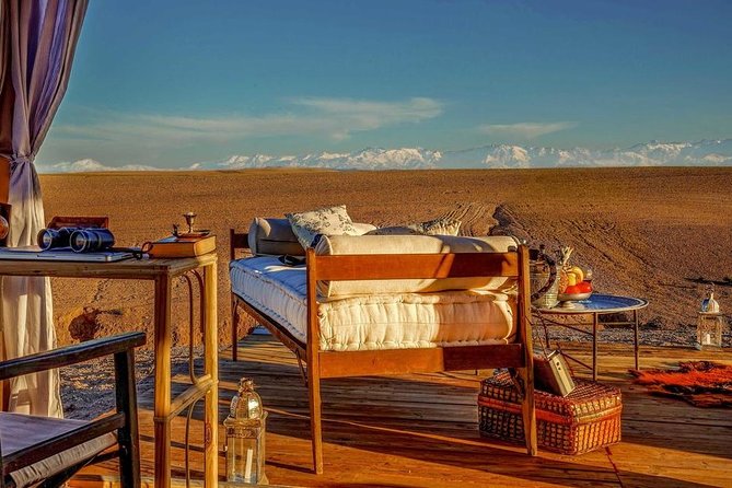 Luxury Private Day Trip to Agafay Desert & Atlas Mountains With Camel Ride - Transportation Information