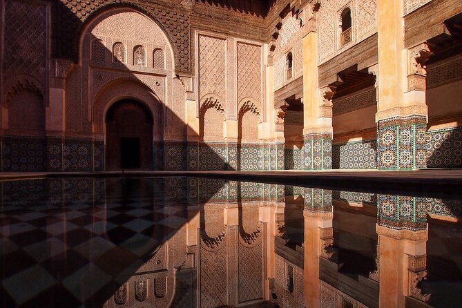 Marrakech : Madrasa Ben Youssef , Secret Garden and Medina Tour - End Point Details
