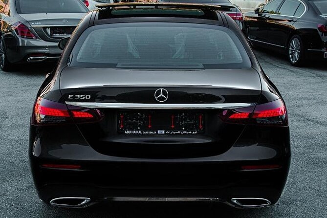 Mercedes E-Class Full-Day With a Chauffeur - Booking Options