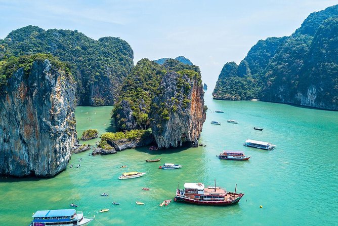 Phuket James Bond Island Sea Canoe Tour by Big Boat Including Lunch - Tour Capacity and Safety Measures