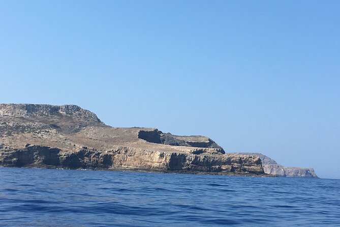 Powerboat Tour Rodopou Peninsula, Menies Beach and Theodorou Island Half Day