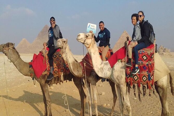 Private Day Tour of the Pyramids,Egyptian Museum & Bazaar& Camel Ride - Tour Itinerary