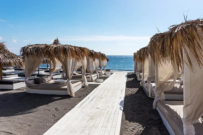 Private Transfer To/From Perissa and Perivolos Beach in Santorini - Accessibility Features