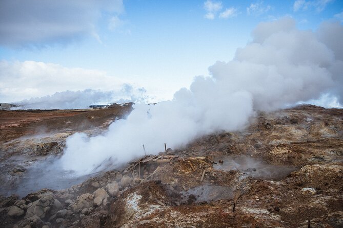 Reykjanes Peninsula Private Volcano Hike and Sky Lagoon Spa Tour - Tour Highlights