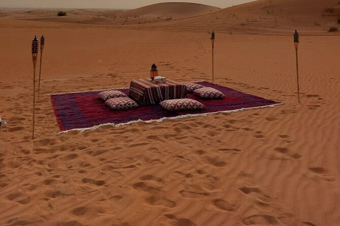 Romantic Dinner in the Middle of Desert - Additional Information: Accessibility, Pricing