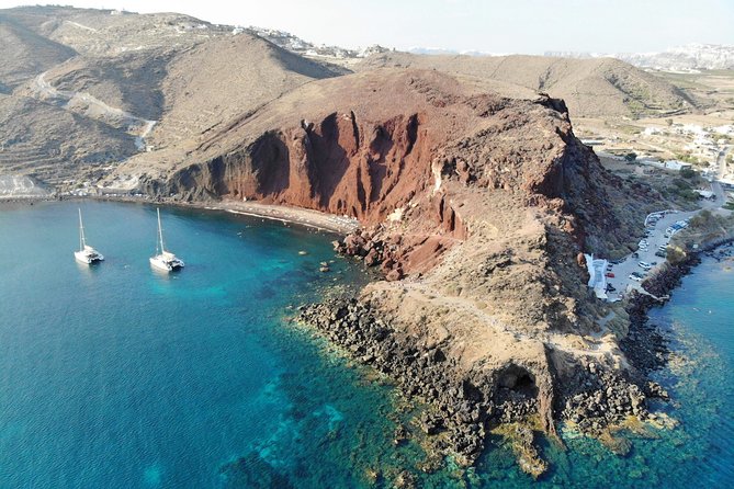 Santorini to Mykonos Helicopter Transfer - Arrival Point in Mykonos