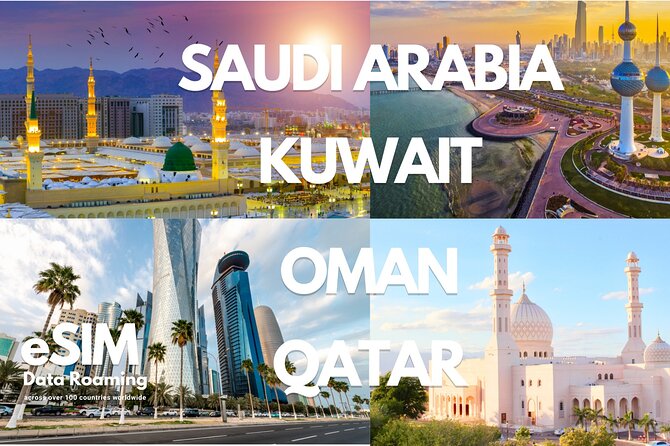 Saudi Arabia,Oman,Kuwait,Qatar Data Esim: up to 2gb/Daily-30 Days - Confirming Your Esim Data Package
