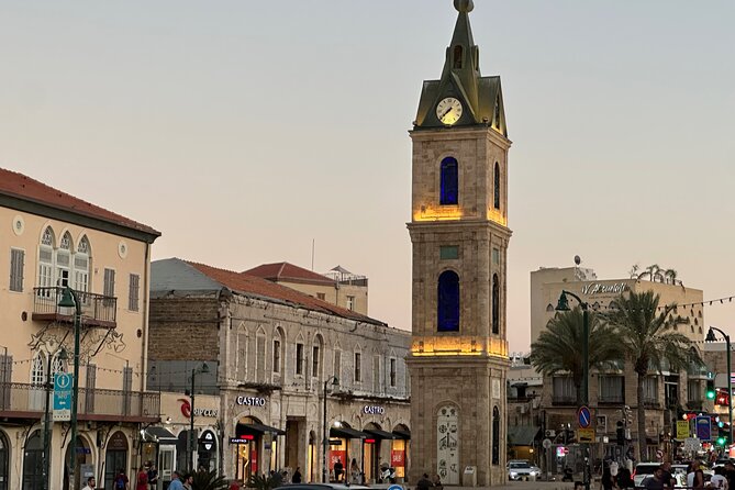 Tel Aviv-Yafo: Skyline Sunset in Yafo & Clock Tower Guided Tour - Cancellation Policy and Price Details
