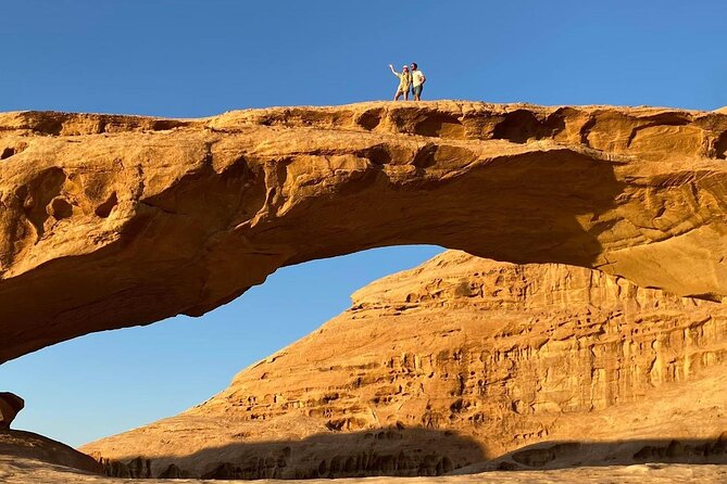 ‏Wadi Rum Trip From Aqaba, Round Trip, Includes a 2 -Hour Jeep - Meeting Point