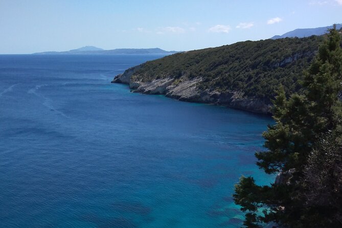 Zante Tour With Blue Caves Boat Trip and Wine Tasting - Exploring the Blue Caves
