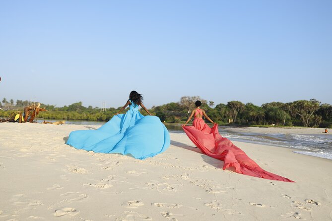 1 Hour Flying Dress Photoshoot in Kongo Beach - Cancellation Policy Details