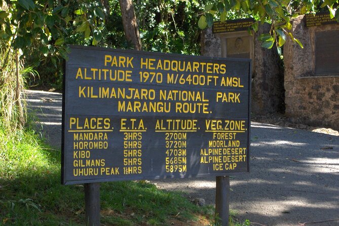 5-Day Small-Group Kilimanjaro Trekking via Marangu Route - Fitness Level and Requirements
