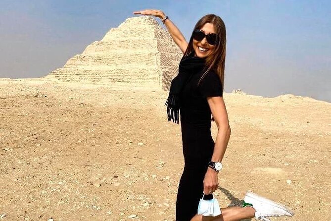 8-Hours Private Full-Day Tour Giza Pyramids, Sphinx, Memphis, Sakkara & Lunch - Pickup and Drop-off