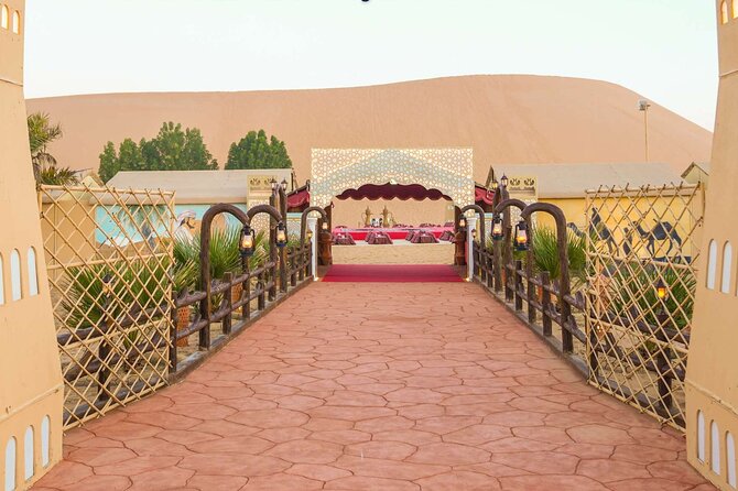 Abu Dhabi Premium Desert Safari With Camel Ride, Bbq, Live Show - Booking Details