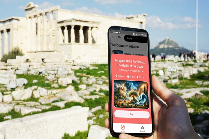 Acropolis Hill & Parthenon Mythology Treasure Hunt With Gifts - Booking Information and Confirmation