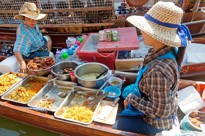 Amphawa Floating Market and Maeklong Railway Train Market - Tour Details