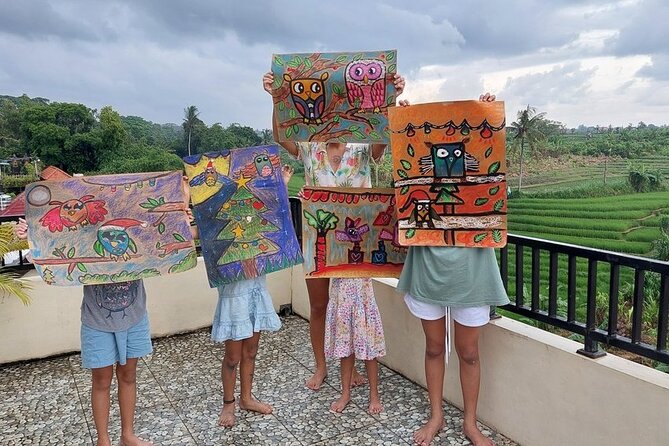 Bali Art Class for Kids - Painting and Drawing - Booking Information
