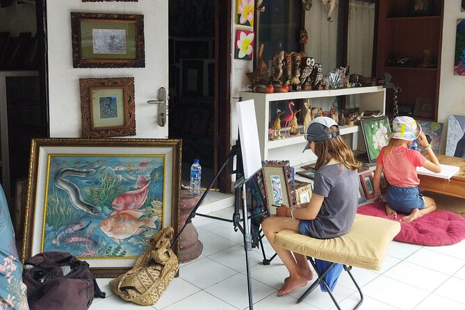 Balinese Painting Class in Ubud