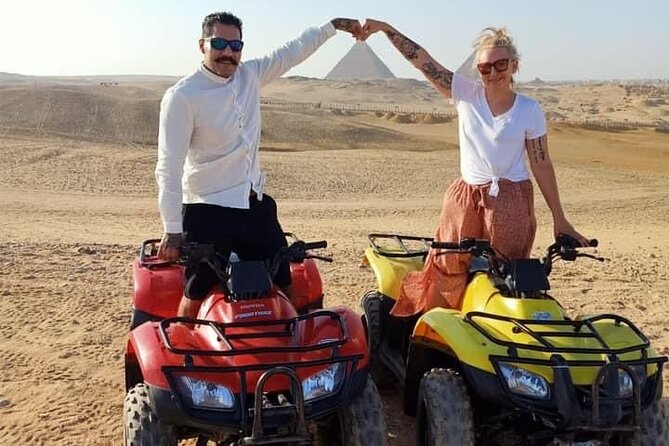 Desert Safari by ATV Bike Around the Pyramids - Group Size