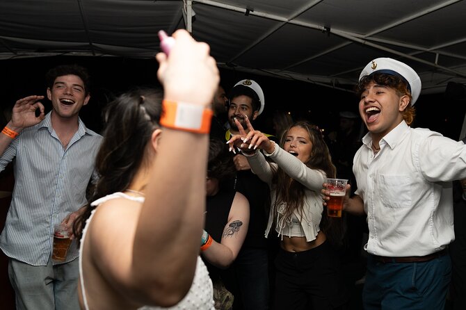 Drunken Monkey Sunset Booze Cruise to Duplex With Open Bar - Accessibility Information