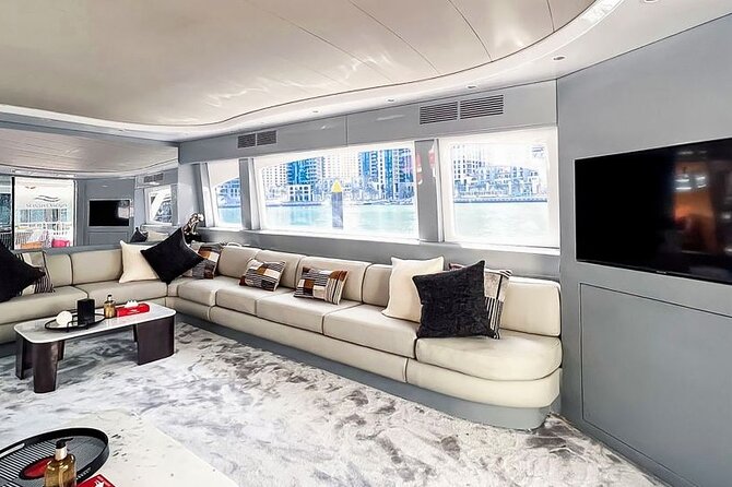 Dubai Marina Luxury Sea Boat Tour 2 Hours With Transfer - Cancellation Policy and Operator