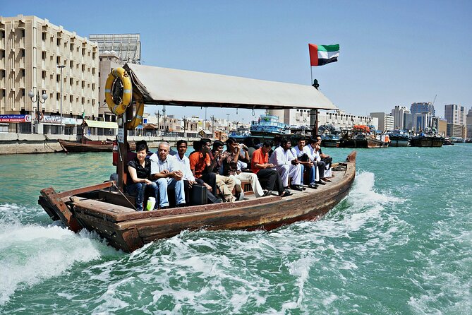 Dubai Modern Walking Tour, Burj Lake Ride, Fountain Show & Souks - Tour Inclusions