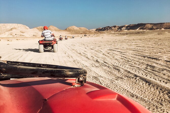 From Sharm El- Sheikh :Quad Bike With Oriental Dinner & Desert Show - Free Cancellation Policy