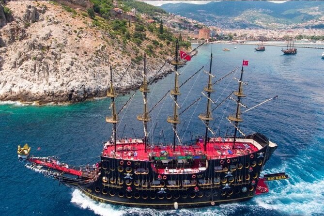 Full-Day Barbossa Big King Boat Tour in Alanya With Lunch - Frequently Asked Questions