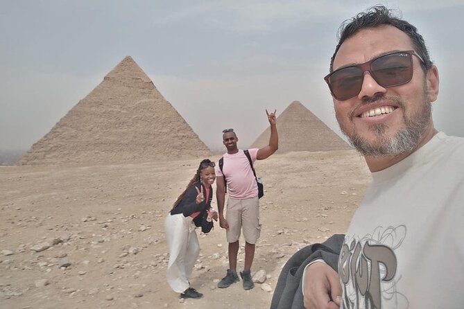 Giza Pyramids , Egyptian Museum and Khan El-Khalili Market Private Tour - Frequently Asked Questions