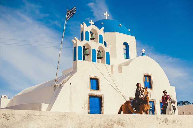 Greek Village Horse Riding Tour With Caldera View - Directions and Additional Details